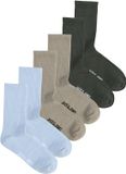 JACK & JONES JACNOLAN SOLID TENNIS SOCKS 6 PACK - Heren - Sokken - Sportsokken - One Size 42/44