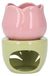 Aromaer Lampe à parfum multifonctionnelle - Porte-bougie - Céramique - Antidérapant - Compact et portable