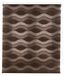 Couverture à motif de golf, marron, 100x180 cm