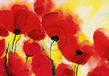 Your Decoration B.V. Kunstdruk Heidi Reil - Roter Mohn Toskana 100x70cm
