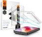 Spigen Screen Protector Geschikt voor Apple iPhone Duo - EZ Fit Pro HD GLAS.tR - 9H Tempered Glass - Case Friendly - Gemakkelijke Installatie - 2-Pack