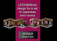 LEGO® Brick design for a set of Japanese mini rooms
