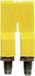 Weidmüller Connecteur de pont WQV 4/10 1052060000-1 Jaune 1 pièce(s)
