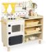 Janod - Shiny Grandma - Grande cuisine de jeu en bois luxueuse et équipée