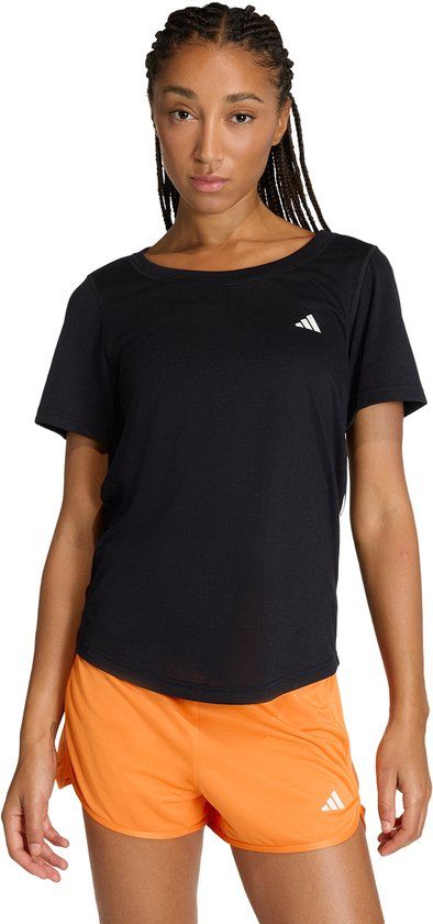 Adidas Performance Workout Essentials T-Shirt Dames Zwart S
