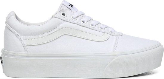 Vans WM Ward Platform (canvas) white - Maat 39