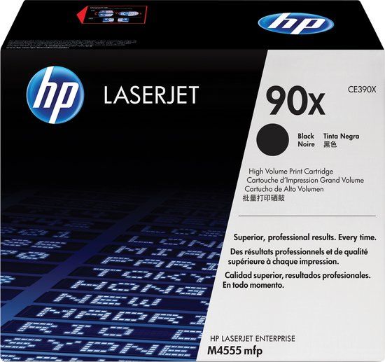 HP 90X originele high-capacity zwarte LaserJet tonercartridge (CE390X)