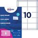 Avery-Zweckform 4820 Naamplaatje (b x h) 90 mm x 54 mm 50 stuk(s)