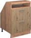 Vicco Rion Kast voor schuine wand – 60 x 81.6 cm met 2 laden, kastromp 60 cm diepte Artisanaal eiken