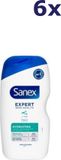 Sanex 6x Douchegel – Expert Skin Health Hydrating 400 ml