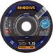 Rhodius 202384 Disque à tronçonner droit 125 mm 1 pièce(s) Acier