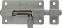 AMIG Schuifslot/Plaatgrendel - RVS - 3 x 3.7cm - Inox matte afwerking