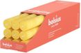 Bolsius Dinerkaars Rustiek Sunny Yellow 27 cm - 9 Stuks