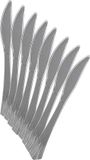 Urban Living couteau en plastique - 80x - 19 cm - argent