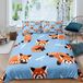 Merkloos Dubbel Duvet Cover Set - Met Schattig Dierenpatroon