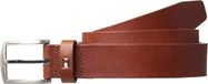 Tommy Hilfiger New Denton Belt 4.0 Cognac Leer Heren 100 cm