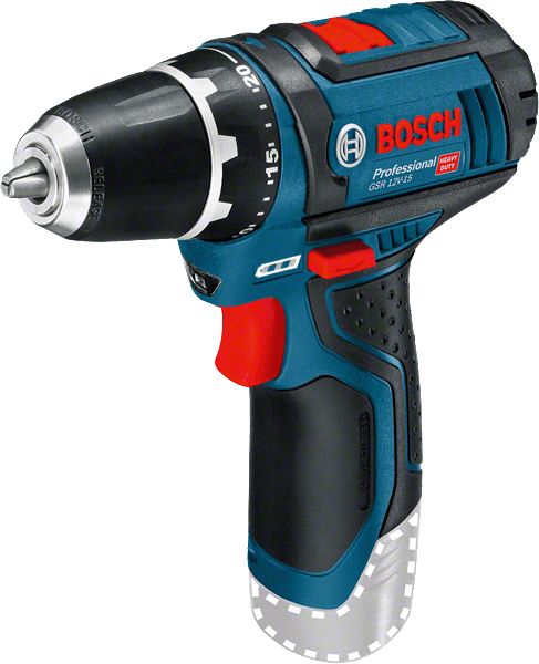 Bosch Professional Bosch GSR 10,8-2-LI Professional Accu Boormachine - 10.8V - 2Ah - Zwart/Blauw