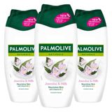 Palmolive Douchecrème Jasmijn - 3 x 250 ml - Voordeelverpakking