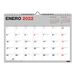 Miquelrius Wandkalender 2021-2022 - 18 maanden (juli 2021 - december 2022), formaat A3, 42 x 29,6 cm, basic.
