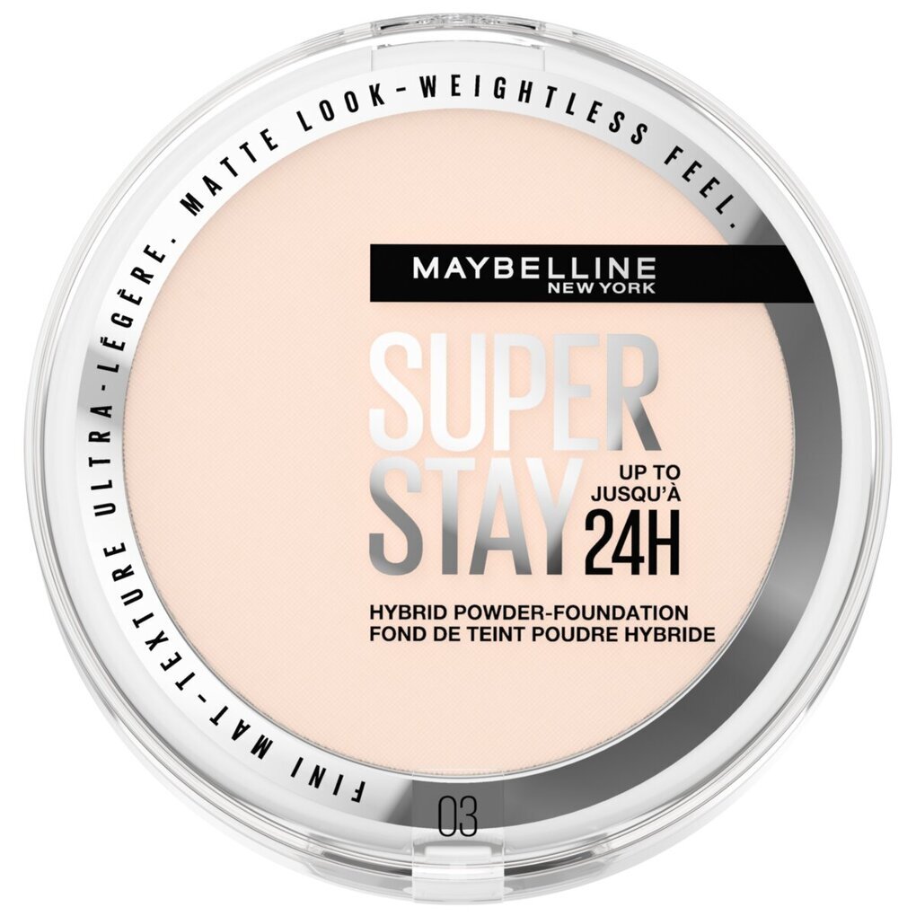 Maybelline New York SuperStay Up To 24HR 3 Hybrid Powder-Foundation