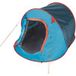 ROCKTRAIL Tente pop-up 2 personnes (bleu/orange)