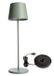 Deko-Light 620195 Canis LED-accutafellamp 3.5 W Warmwit Gris-vert