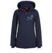 Peak Mountain Dames softshell jas Amont Blauw Maat L