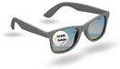 Lunettes de soleil "Beach" - Lunettes tendance avec protection UV-400 et une initiative pour soutenir le service de sauvetage de l'océan, pour hommes et femmes - gris