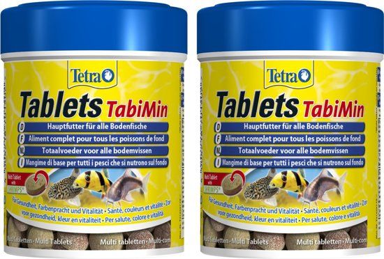 Tetra Tabimin 275 tabletten voor bodemvissen (2 verpakkingen)