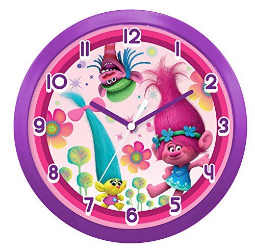 Trolls - Meisjes - Wandklok - 67679
