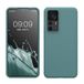 kwmobile telefoonhoesje geschikt voor Xiaomi 12T / 12T Pro - Hoesje met siliconen coating - Smartphone case in Arctische nacht