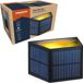 Grundig Solar Tuinverlichting - Tuinverlichting op Zonne Energie voor Buiten - Buitenverlichting LED Warm Wit IP44 - Wandlamp voor Tuin en Muur