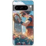 Google Pixel 8 Pro Hoesje Akira Toriyama Son Goku valt Maniacase