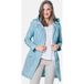 Goldner Fashion Lichte Parka - Turquoise - Gr. 24