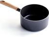 Poêle en céramique, 20 cm, 31 litres, acier inoxydable, antiadhésif, gris