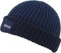 Regatta Connora Kinder Gebreide Vissersbeanie Muts Blauw Acryl Unisex One Size