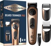 King C. Gillette Tondeuse à barbe Pro - 3 x - Lot promotionnel