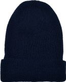 Urban Classics Recycled Yarn Waffle Knit Beanie Muts Blauw