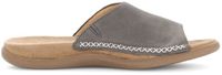 Gabor 03.705.13 Dames Platte Sandalen Grijs Nubuck