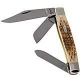 Case Knives Large Stockman Amber Jigged Bone 00204 - Zakmes