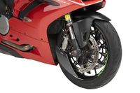 Puig 22665C Aero Wheel Deflector aerodynamische ABS wieldeflector die de stabiliteit verbetert en turbulentie vermindert, Carbon Look