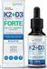 WISH Vitamine K2 MK-7 + D3 Forte, druppels, 30 ml