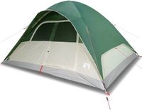 vidaXL Koepeltent 6-persoons waterdicht groen