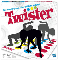 Hasbro Gaming Twister Game - Classic Party Game for 2-8 Players - Ages 6+