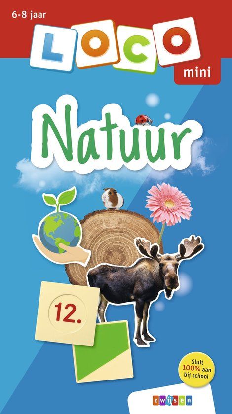 6-8 Uitgeverij Zwijsen Loco Mini - Natuur 6-8 jaar