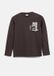 s.Oliver T-shirt à manches longues en tissu sweat léger