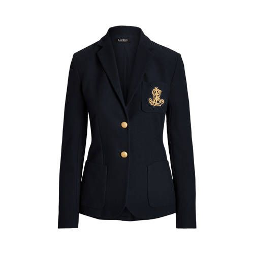Lauren Ralph Lauren blazer met logo donkerblauw