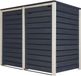 Merkloos / Sans marque Wan GmbH Vuilcontainerbekleding - Afvalcontainerkast - Tuin Opbergen - Voorgemonteerd Design - 240 liter - Antraciet