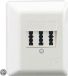 Rutenbeck TAE 3x6 NFN Ap rw Telefoonaansluitdoos Opbouw (op muur) Wit