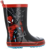 Leomil Spiderman - Regenlaarzen kinderen van 2 tot 8 jaar - Rubberen kinderlaarzen - Regenlaarsjes voor jongens - Maat 31 - Zwart